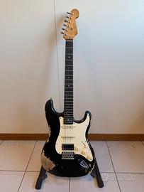 Chitarra Henry’s Snake ST-1 Mamba Black Relic
