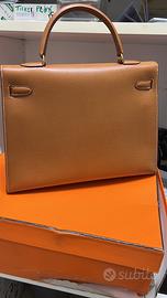 Hermes kelly 35 sellier vintage-epsom gold- 1994
