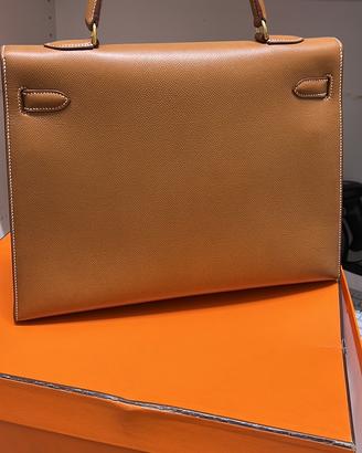 Hermes kelly 35 sellier vintage-epsom gold- 1994