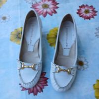 Mocassino bianco 38