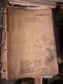 Benelli 125 2C manuali di officina