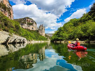 Packraft professionale  420D con copertura e T-ZIP