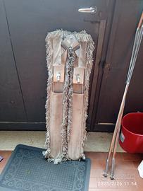 Scopa industriale a forbice completa di frangia