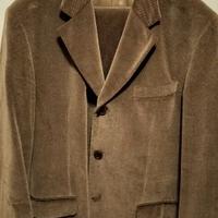 COMPLETO GIACCA E PANTALONE DA UOMO IN VELLUTO, CO