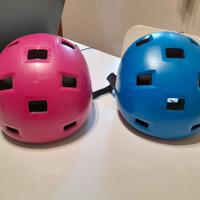 Casco bici bambina rosa