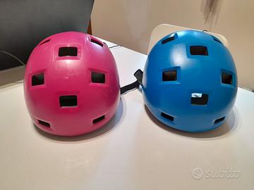 Casco bici bambina rosa