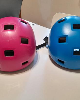 Casco bici bambina rosa