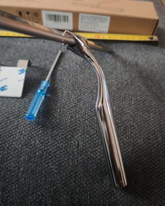 tergivetro doccia in acciaio 