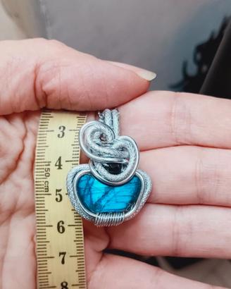 collana labradorite wire pietra naturale