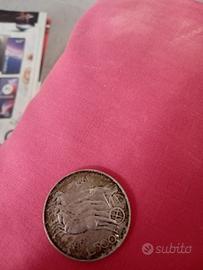 Antica moneta Italia Da 500 Lire Del 1861