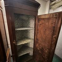 ANGOLIERA ANTICA LEGNO PREGIATO