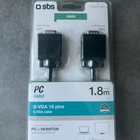 Pc cable s-vga 1.8m pc-monitor