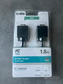 Pc cable s-vga 1.8m pc-monitor