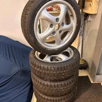 Set Cerchi 17" Porsche 996 pneumatici termici PIR