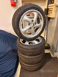 Set Cerchi 17" Porsche 996 pneumatici termici PIR