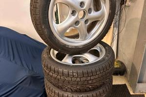 Set Cerchi 17" Porsche 996 pneumatici termici PIR
