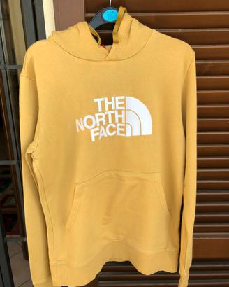 Felpa the north face senape taglia S/P