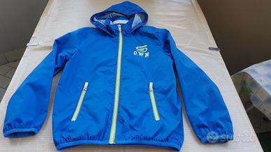 K-WAY per pioggia blu bambini