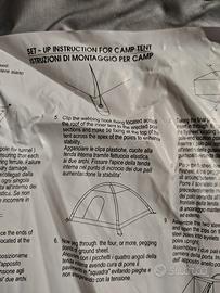 Tenda campeggio - 2 posti  Bertoni con verandina