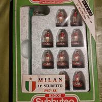Squadra Subbuteo Milan anni 87-88