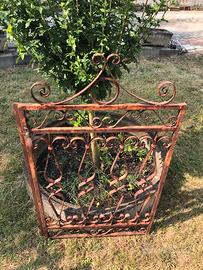 Cancello in ferro lavorato