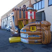 Gioco Gonfiabile usato - galeone scivolo usato