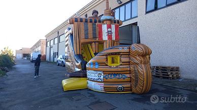 Gioco Gonfiabile usato - galeone scivolo usato