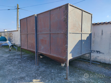 Cassone contenitore cereali mangime pellet