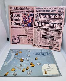 Lotto di 3 Cartoline Juventus Gazzetta dello Sport