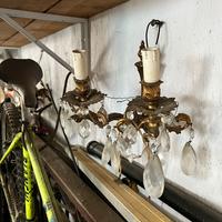 Coppia di lampadari d’epoca