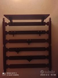 Appendiabiti a parete anni 70