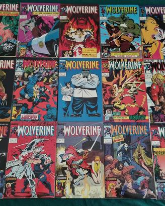 Wolverine (Play Press) 25 albi - autografi Buscema