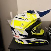 casco airoh XL con mascherina 100%