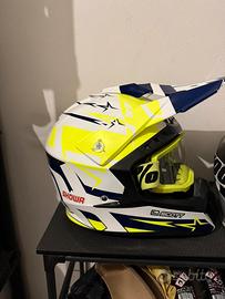 casco airoh XL con mascherina 100%