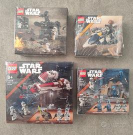 LEGO Star Wars 75373 75412 75378 75400 - Nuovi