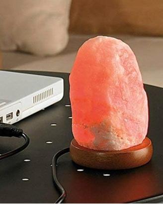 Lampada di sale USB