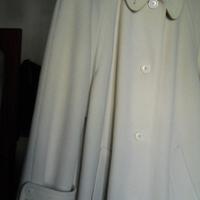 Cappotto Bianco panna lana caldissimo