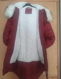 GIUBBOTTO DONNA PELLICCIA ECOLOGICA TAGLIA S e M