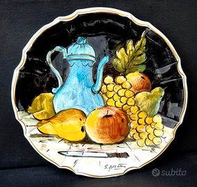 Piatto decorativo da parete 27 cm vintage Bassano