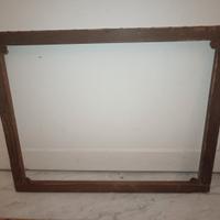 Telaio antico legno per quadro olio su tela 