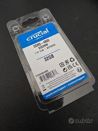 RAM CRUCIAL DDR5 SODIMM 32GB 