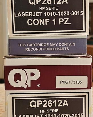 Toner nuovi per laserjet HP