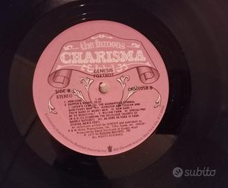 LP genesis foxtrot Charisma label pink 