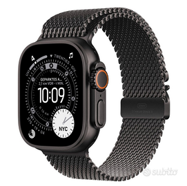 Apple Watch Ultra 3 black m. milanese nuovo