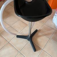 Lavatesta portatile regolabile