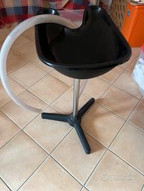 Lavatesta portatile regolabile