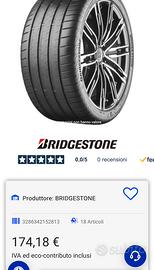 245 35 R19 bridgestone potenza 4 gomme