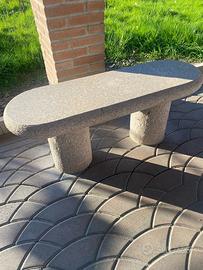 PANCHINE DA ESTERNO IN GRANITO