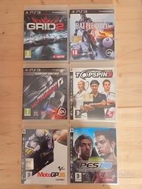 lotto per ps3 giochi e controller originale 