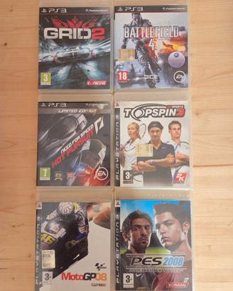 lotto per ps3 giochi e controller originale 